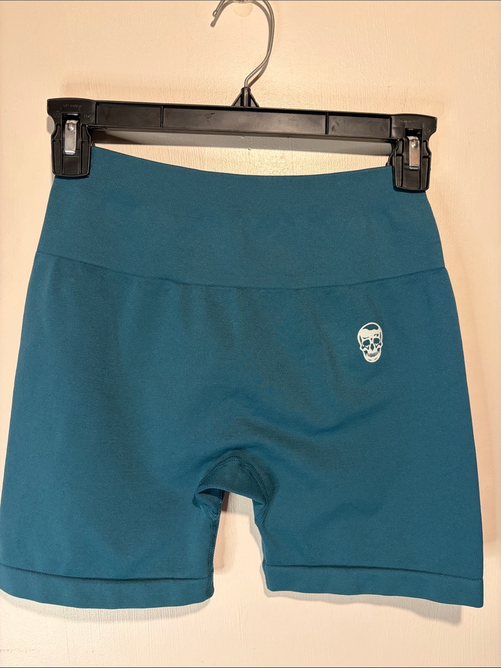 Gymreapers Infinity Seamless Workout Shorts Booty Scrunch Dark Green Size M